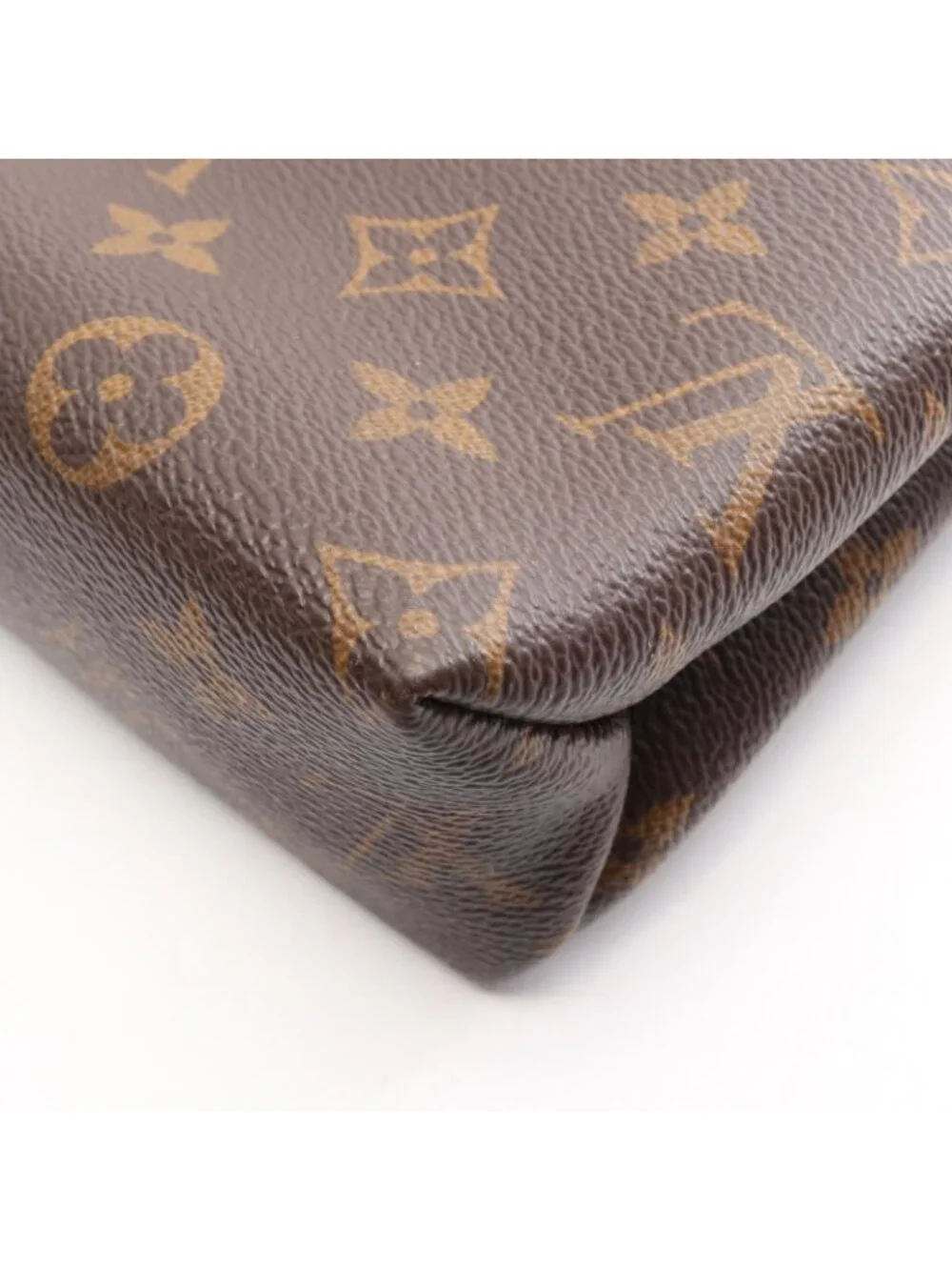 Louis Vuitton Shoulder Bag Sun Placido Monogram Noir Canvas Leather